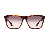 BMW Men's Square Blonde Havana Smoke Gradient BW0002-H Sunglasses in Brown BMW Brown One Size