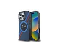 BMW Motorsport IML Circle Case with MagSafe for iPhone 16 Pro 6.3" Blue - BMHMP16L23HTPUV