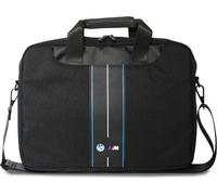 BMW Nylon Blue Stripe Bag for 16" Laptop Black - BMCB15COMPVSKL