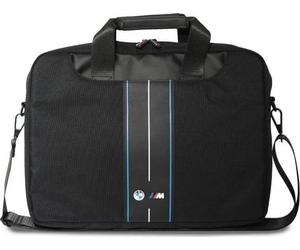 BMW Nylon Blue Stripe Bag for 16" Laptop Black - BMCB15COMPVSKL