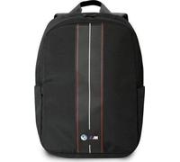 BMW Nylon Red Stripe Backpack for 16" Laptop Black - BMBP15COMPVSKR