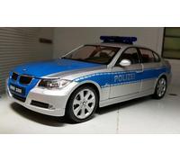 BMW Police 3 Series 330i 22465 Detailed Welly Polizei G LGB 1:24 Scale Car Model