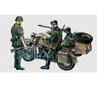 Bmw R 75 with Side Car 1:35 Plastic Model Kit ITALERI