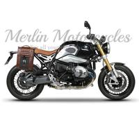 BMW R nineT Motorcycle Pannier Fitting Kit 2013-2026 inc SHAD SR38 Case - Brown