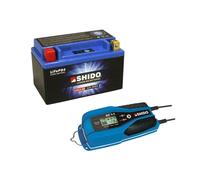 BMW R NineT Urban GS (2017-2023) Lithium Battery Shido LTX14-BS + Shido Charger