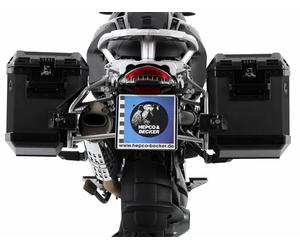 BMW R1200/ADVENTURE Sidecarrier Cutout Stainless Xplorer Sideboxes ByH&B 2004-13