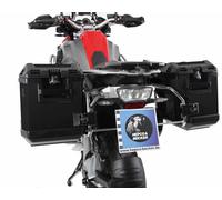 Hepco Becker Xplorer Cutout Bmw R 1200 Gs Lc 13-18 651665 00 22-01-40 Side Cases Fitting Silver