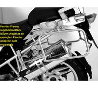 Hepco Becker Lock-it Bmw R 1200 Gs Adventure 08-13 650651 00 01 Side Cases Fitting Silver