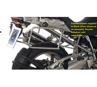 BMW R1200GS Pannier Frames Lock-it - Black BY HEPCO AND BECKER 2004-2007