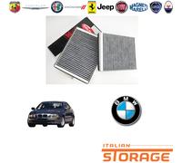 BMW Series 5 E39 2 Pieces Cabin Filter Activated Carbon New Delphi TSP0325038C