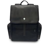 BMW Side Pockets Metal Logo Backpack 15" Black - BMBP15SIPUISLK