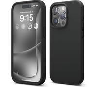 BMW Signature Liquid Silicone Case for iphone 15 Pro 6.1" Black - BMHMP15LSILBK2