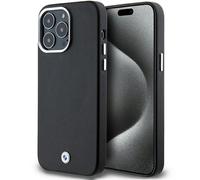 BMW Signature Wrapped Metal Logo with MagSafe for iPhone 15 Pro Max 6.7" Black