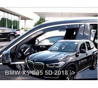 BMW X5 G05 SUV 2018-onwards 5-door 2-pc Wind Deflectors HEKO Tinted