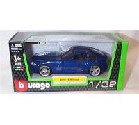 BMW Z4 M Coupe in Blue 1:32 Scale Diecast burago New in Box 43007
