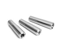BMWOOD 3 Pcs Set Draw Bar Collet Chuck 1/2", 3/8", 1/4", MT2 Taper, with Inner Thread 3/8 "x16TPI for Woodturning Wood Lathe.