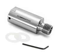 BMWOOD Wood Lathe Spindle Extenders with Thread 1"X8TPI, Move Your Chuck or Faceplate an Additional 3” Away From Lathe Headstock.