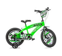 BMX 14" Kids Bike - Green Dino Bikes Green One Size