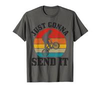 BMX Bike Just Gonna Send It Vintage Funny Gift Men Boys Kids T-Shirt