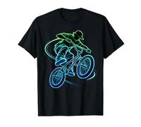BMX Freestyle Rider Bike Trick Funny Cycling Riders Art Value Graphic T-Shirt