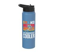 BMX Kid Like A Regular Kid - Cyclist Bicycle Cyclist Stainless Steel Insulated Water Bottle