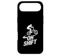 BMX Rider Funny Oh Shift Jump Trick Saying Women men Case for iPhone Air