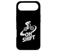 BMX Rider Funny Oh Shift Jump Trick Saying Women men Case for iPhone Air