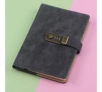 BmxauZ A5 Password Lock Notebook: Creative Organizer, Kawaii Note Book, Ideal for Personal and Office Use, Perfect for Travel Journaling, Diary, and DIY HandbookA5