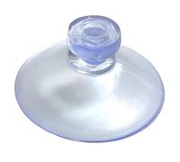 BMXIAJW 10pcs/50pcs Clear 20/24/30/35/40/45/50/55mm Sucker Suction Cups Transparent Plasitc Mushroom Head Suckers Cup(50mm 10pcs)