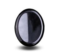 BMYUK 1.8 inch Thumb-Shaped Natural Crystals Forget-Me-Not Stone for Anxiety Reiki Energy Balancing Divination and Decoration (Obsidian)