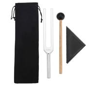 BMYUK Tuning Forks for Healing 512hz Tuning Fork Aluminum Alloy Tuning Fork Activator with Silicone Hammer Storage Bag for Sound Therapy Chakra Healing Meditation