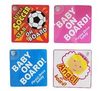 BN Funky Baby Car signs - LITTLE ANGEL ON BOARD