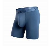 BN3TH Men's Classic Icon 3-D Pouch Boxer Briefs, Anti-Chafing, No-Roll Waistband, Lightweight Athletic Underwear, 6.5" Inseam, Blue, S