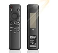 BN59-01432A Replacement Remote Control for Samsung, universal solar voice remote control for Samsung Smart TVs with 4 shortcut buttons, compatible with 2021-2022 Smart 4K HD TV, Black