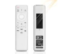 BN59-01432A Solar Voice Remote Replacement for Samsung TV Smart, Universal Remote Control Bluetooth Replacement with USB-C Charging Compatible with Samsung TV 2023 QLED Models - White
