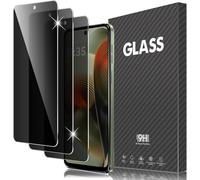 BNBUKLTD 2 Pack Privacy Screen Protector for Motorola Moto G06/G06 Power [2 Pack], Anti-Spy Tempered Glass Film, Anti Scratch, Anti Fingerprint, High Sensitivity, Anti-Spy