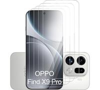 BNBUKLTD 2 Pack Screen Protector for Oppo Find X9 / Find X9 Pro Tempered Glass Film, 2-Pack Protective Film 9H Hardness,Shatterproof,Anti Fingerprints,No Bubbles (Oppo Find X9 Pro)