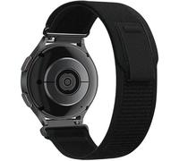 BNBUKLTD 20mm Nylon Strap For Reflex Active Series 4 5 6 7 9 10 12 13 14 15 17 23 26 31 42 44 Women/Men,Stretchy Sport Solo Loop Bands (Black)