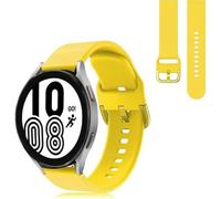 BNBUKLTD 20mm Strap For For Reflex Active Series 4/5/6/7/9/10/12/13/14/15/17/23/26/31/42/44, Soft Silicone Sport Band (Yellow)