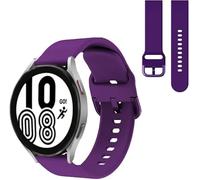 BNBUKLTD 20mm Strap For For Reflex Active Series 4/5/6/7/9/10/12/13/14/15/17/23/26/31/42/44, Soft Silicone Sport Band (Purple)