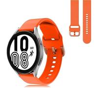 BNBUKLTD 20mm Strap For For Reflex Active Series 4/5/6/7/9/10/12/13/14/15/17/23/26/31/42/44, Soft Silicone Sport Band (Orange)