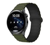 BNBUKLTD 20mm Strap For Huami Amazfit BIP/Lite/GTR 42mm / GTS 1/2/3/4/ GTS 1/2/3/4 Mini/BIP U/S/GTS 2e/ Bip 3/3 Pro/Active 2 Magnetic Silicone Loop Band Women/Men (Green)