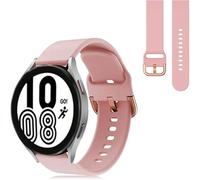 BNBUKLTD 20mm Strap For Radley London Series 5/6/7/11/19/20/32/46/56, Soft Silicone Sport Band (Pink)