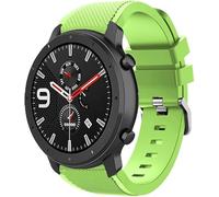BNBUKLTD 20mm Strap For Reflex Active Series 4 5 6 7 9 10 12 13 14 15 17 23 26 31 42 44 Soft Silicone Sport Band Classic Buckle (Green)