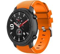 BNBUKLTD 20mm Strap For Reflex Active Series 4 5 6 7 9 10 12 13 14 15 17 23 26 31 42 44 Soft Silicone Sport Band Classic Buckle (Orange)