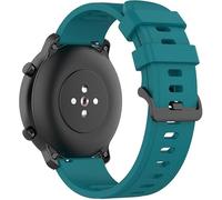 BNBUKLTD 20mm Strap For Reflex Active Series 4 5 6 7 9 10 12 13 14 15 17 23 26 31 42 44 Soft Silicone Sport Band Classic Buckle 2026 (Dark Green)