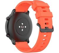 BNBUKLTD 20mm Strap For Reflex Active Series 4 5 6 7 9 10 12 13 14 15 17 23 26 31 42 44 Soft Silicone Sport Band Classic Buckle 2026 (Orange)