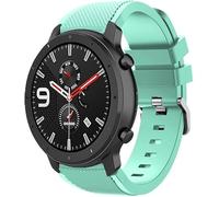 BNBUKLTD 22mm Watch Strap For Reflex Active Series 18/22/29/30/36/39/43/45/54 Band Soft Silicone Sport Band Classic Buckle (Mint)