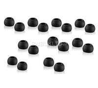BNBUKLTD® Replacement Sport Ear Gels Earbuds Tips Compatible for Various Headphones Earphone Ear Buds (COLOR: Black, Size/QTY: 6 Pairs Mixed)(*)