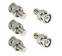 BNC 75 Ohm Terminator, 5-Pack RFAdapter BNC Male Plug Coaxial Cable Adapter Connector